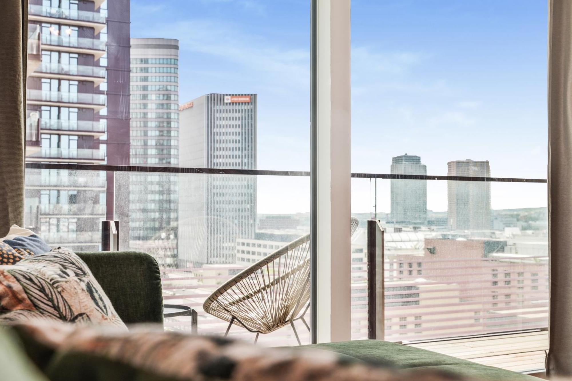 Vienna Sky Apartment I Rooftop Pool I Netflix Екстериор снимка